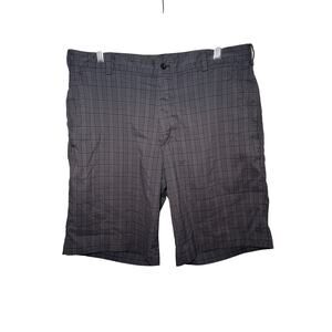 Nike golf plaid chino shorts mens 36 performance athleisure outdoors